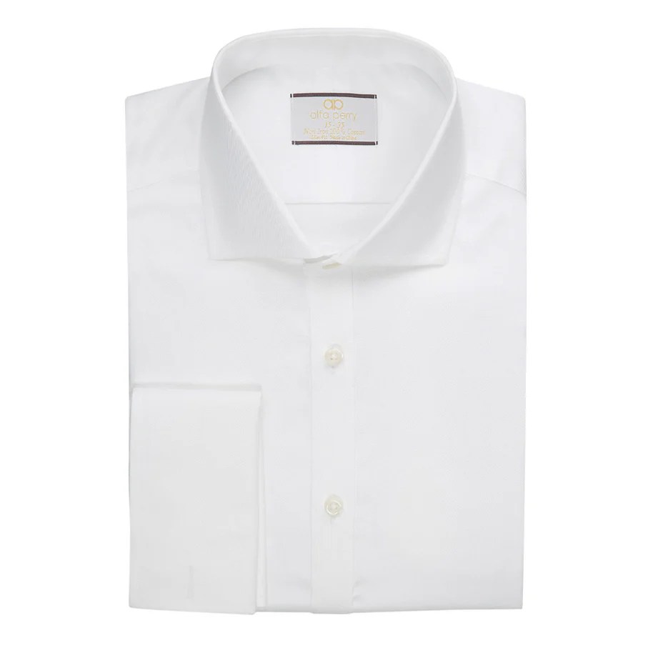 Mens Non Iron White Dress Shirts Perfect Blend of Style and Convenience