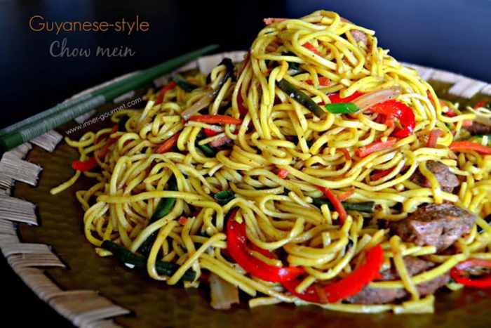 How to cook chowmein guyanese style