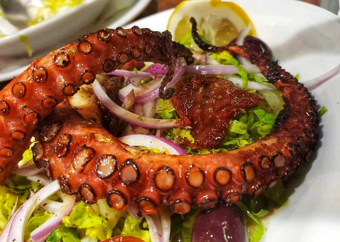 How to cook octopus tender greek style