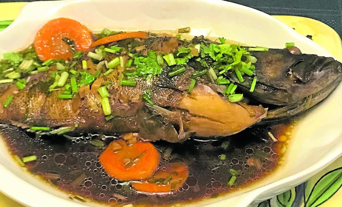 Lapu recipe fish cook style steamed