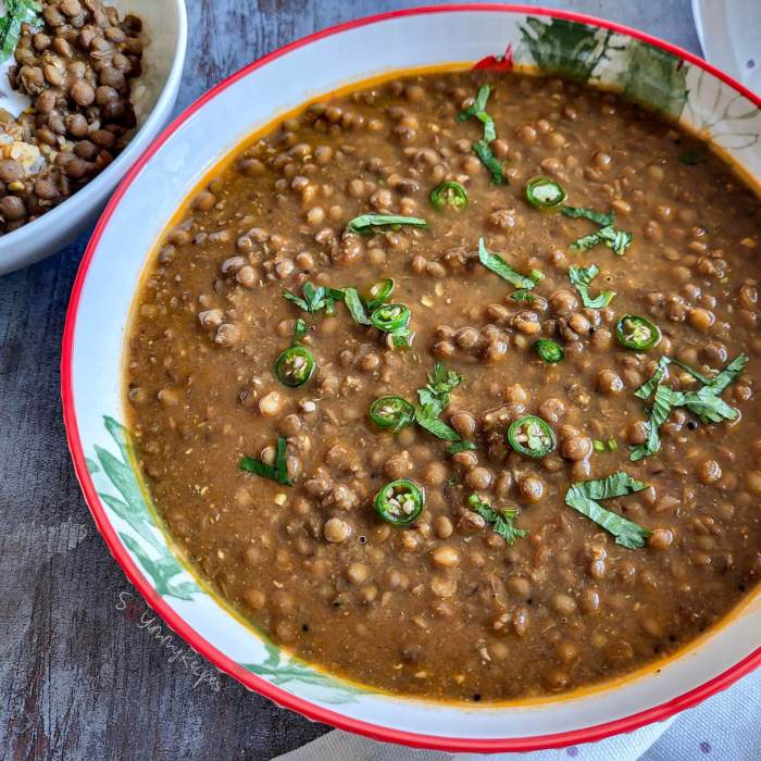 How to cook masoor dal bengali style