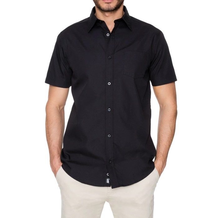 Men short sleeve dress shirts