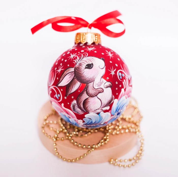 How to make christmas decoration for baby bunnies