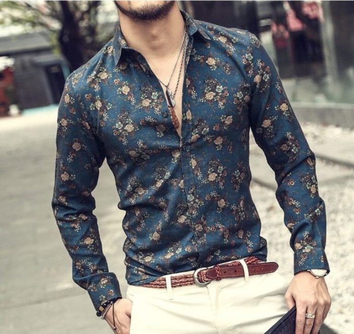 Trendy men's dress shirts