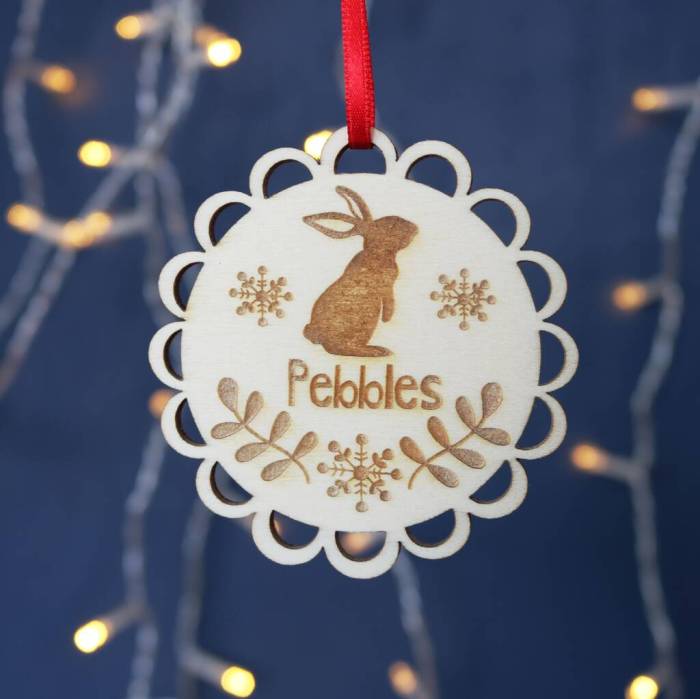 Personalised deer notonthehighstreet rocking