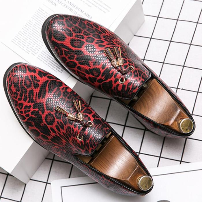 Mens leopard dress shoes – Walk on the wild side with style